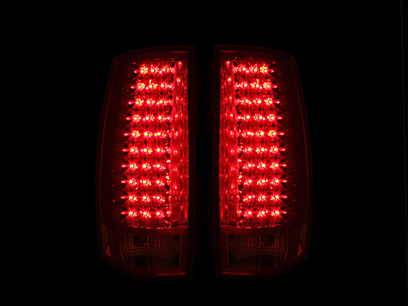 ANZO 2007-2014 Chevrolet Suburban Luces traseras LED negras G4