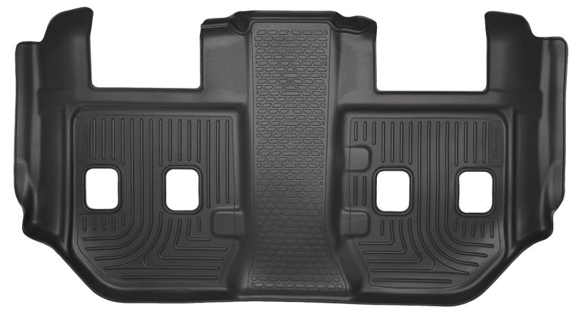 Husky Liners 2015 Chevrolet/GMC Suburban/Yukon XL WeatherBeater Revestimientos negros para el piso del tercer asiento