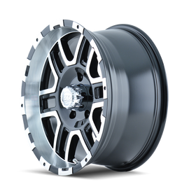 ION Type 179 18x9 / 5x139.7 BP / 12mm Offset / 108mm Hub Black/Machined Wheel