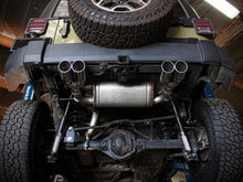 Cargar imagen en el visor de la galería, aFe Vulcan Series 2.5in 304 SS Escape con eje trasero pulido 07-18 Jeep Wrangler (JK) V6-3.6/3.8L
