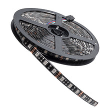 Cargar imagen en el visor de la galería, Oracle Exterior Black Flex LED Spool - RGB ColorSHIFT SEE WARRANTY
