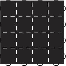 Cargar imagen en el visor de la galería, WeatherTech TechFloor - 12in x 12in Solid Tile w/ Raised Squares - Black