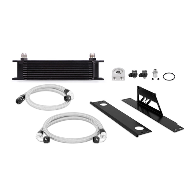 Mishimoto 01-05 Subaru WRX/STi Kit de enfriador de aceite - Negro