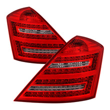 Cargar imagen en el visor de la galería, Xtune Mercedes Benz W221 S-Class 07-09 LED Tail Lights Red Clear ALT-JH-MBW221-LED-RC