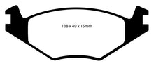 Cargar imagen en el visor de la galería, Pastillas de freno delanteras EBC 84-95 Volkswagen Golf 1.8 Yellowstuff