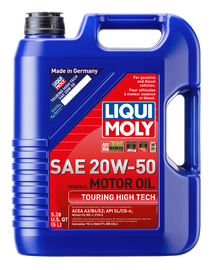 LIQUI MOLY 5L Touring High Tech Motor Oil SAE 20W50
