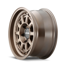 Cargar imagen en el visor de la galería, Mayhem 8303 Voyager 17x8.5 / 6x139.7 BP / 0mm Offset / 106mm Hub Rueda de bronce oscuro