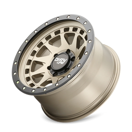 Dirty Life 9311 Enigma Pro 17x9/8x165.1 BP/-12mm Offset/130.8mm Hub Rueda de oro satinado - Beadlock