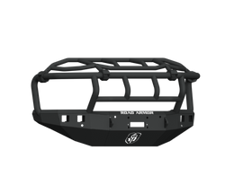 Road Armor 15-19 Chevy 2500-3500 Parachoques delantero sigiloso con protector intimidador Titan II - Tex Blkf