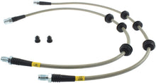 Cargar imagen en el visor de la galería, StopTech 10-15 BMW 550i Stainless Steel Front Brake Lines