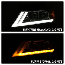 Cargar imagen en el visor de la galería, xTune 14-18 Chevy Impala (Excl Limited) DRL Halogen Proj Headlights - Chrm (PRO-JH-CIM15-LB-C)