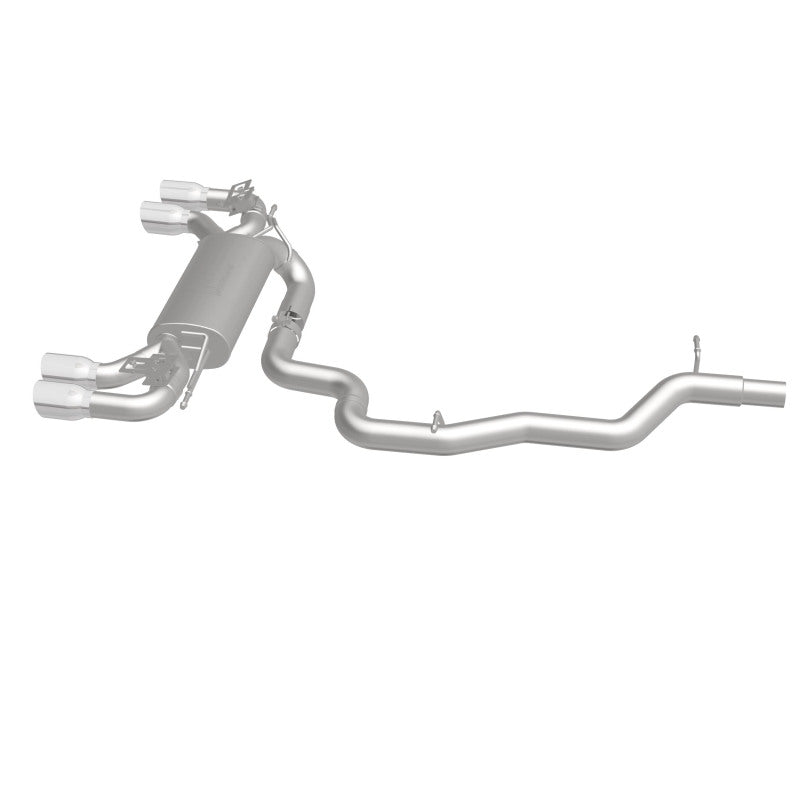 MagnaFlow Sys C/B 2015-2017 Volkswagen Golf R 3 pulgadas SS pulidas Quad Tip salida trasera dividida