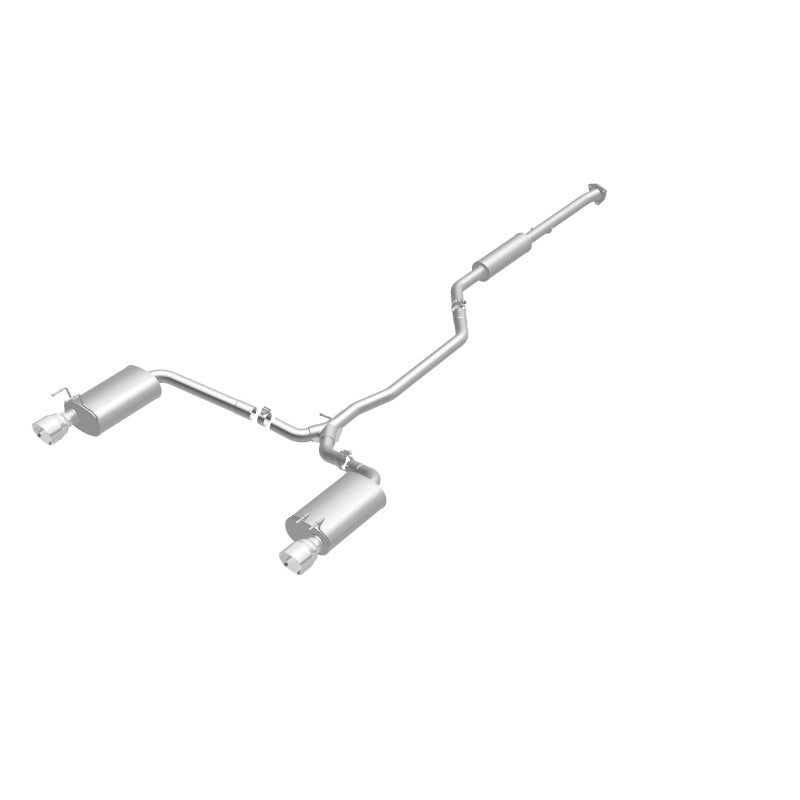 MagnaFlow Sys C/B 2015 Honda Accord 3.5L V6 2.5in SS Doble Parte Trasera Pulida Punta 4.5