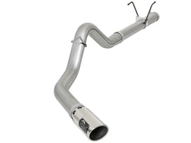 aFe LARGE BORE HD 4in 409-SS DPF-Back Escape con punta pulida 07.5-12 Dodge Diesel Trucks L6-6.7L(td)