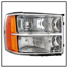 Cargar imagen en el visor de la galería, Xtune GMC Sierra 07-13 Crystal Headlights Chrome HD-JH-GSIE07-AM-C