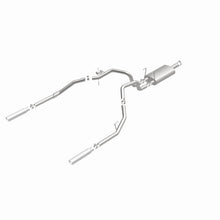 Cargar imagen en el visor de la galería, Magnaflow 09-13 Dodge Ram 1500 V6 3.6L Dual Spilt Rear Exit Polished Stainless C/B Perf Exhaust