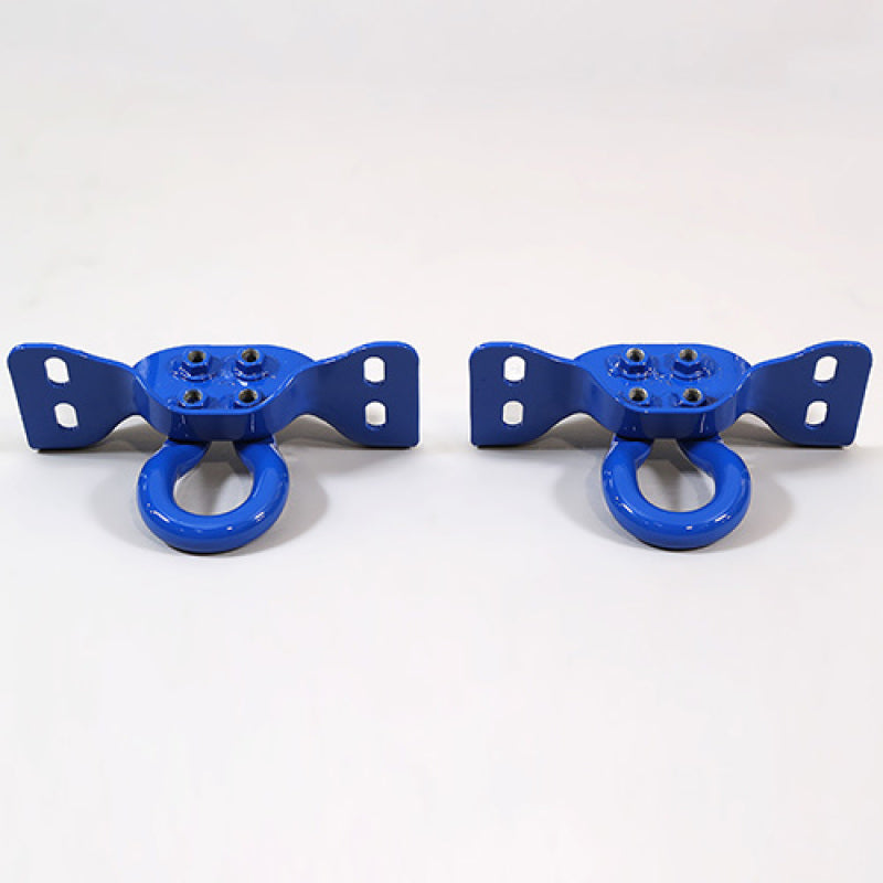 Ganchos de remolque Ford Racing 17-22 Super Duty - Azul (par)