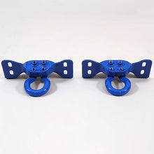 Cargar imagen en el visor de la galería, Ganchos de remolque Ford Racing 17-22 Super Duty - Azul (par)