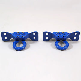 Ganchos de remolque Ford Racing 17-22 Super Duty - Azul (par)