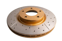 Cargar imagen en el visor de la galería, DBA 04-13 Mazda 3 2.3L/2.5L Rotor delantero perforado y ranurado Street Series