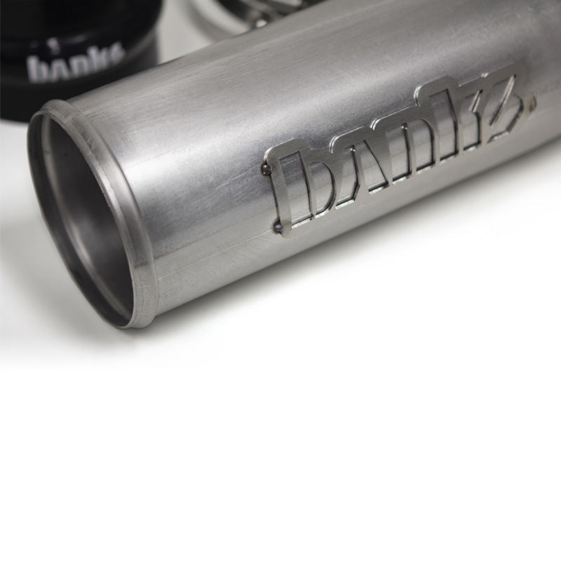 Banks Power 17-19 GM 2500/3500 6.6L L5P Sistema de eliminación de resonador de admisión - Acabado natural