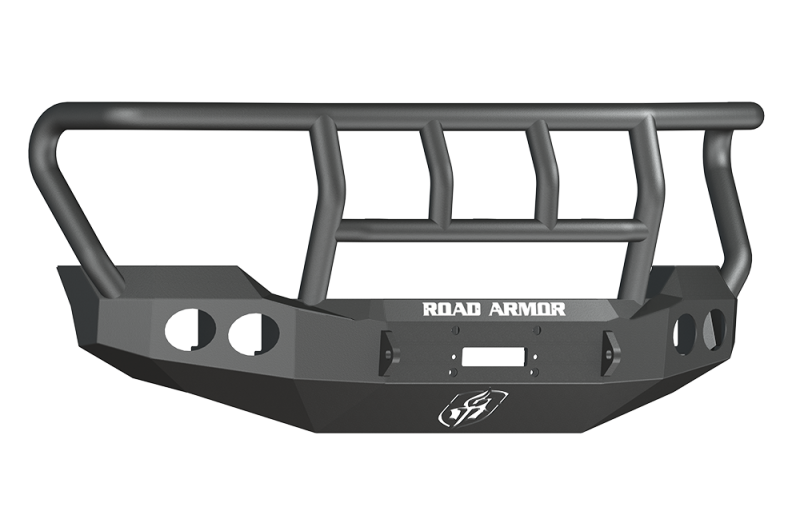 Road Armor 11-16 Ford F-250 Stealth parachoques delantero con guarda Titan II Wide Flare - Tex Blk