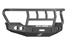 Road Armor 11-16 Ford F-250 Stealth parachoques delantero con guarda Titan II Wide Flare - Tex Blk