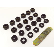 Cargar imagen en el visor de la galería, Rugged Ridge Body Mount Kit Black 97-03 Jeep Wrangler