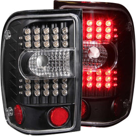 ANZO 2001-2011 Ford Ranger luces traseras LED negras