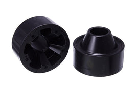 Energy Suspensión 07-17 Jeep Wrangler (JK) Espaciador de resorte helicoidal trasero negro Juego de elevación de 1-3/4 pulgadas