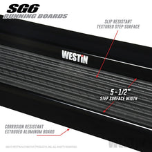 Cargar imagen en el visor de la galería, Westin SG6 Black Aluminum Running Boards 85.50 in