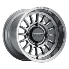 Cargar imagen en el visor de la galería, Method MR411 Bead Grip 15x7 / 5+2/38mm Offset / 4x156 / 132mm CB Gloss Titanium Wheel