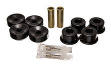 Cargar imagen en el visor de la galería, Energy Suspension 92-01 Prelude Black Rear Shock Upper and Lower Bushing Set
