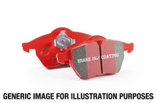 Cargar imagen en el visor de la galería, Pastillas de freno traseras EBC 17-21 Honda Civic Hatchback Redstuff