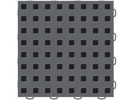 WeatherTech TechFloor - 12in X 12in Tiles - Dark Grey/Black **Order in Qtys of 10