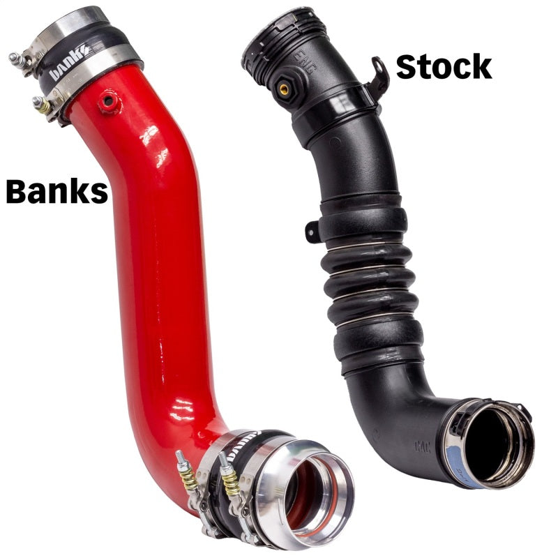 Banks Power 17-19 Chevy/GMC 2500HD/3500HD Diesel 6.6L Kit de actualización de tubo de refuerzo - Rojo
