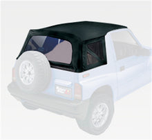 Cargar imagen en el visor de la galería, Rugged Ridge XHD S-Top Black Denim Clear Windows 95-98 Sidekicks