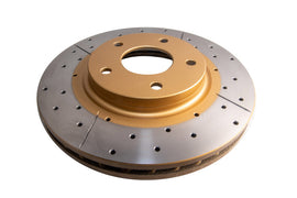 DBA 03-04 Infiniti M45 Rotor delantero perforado y ranurado Street Series