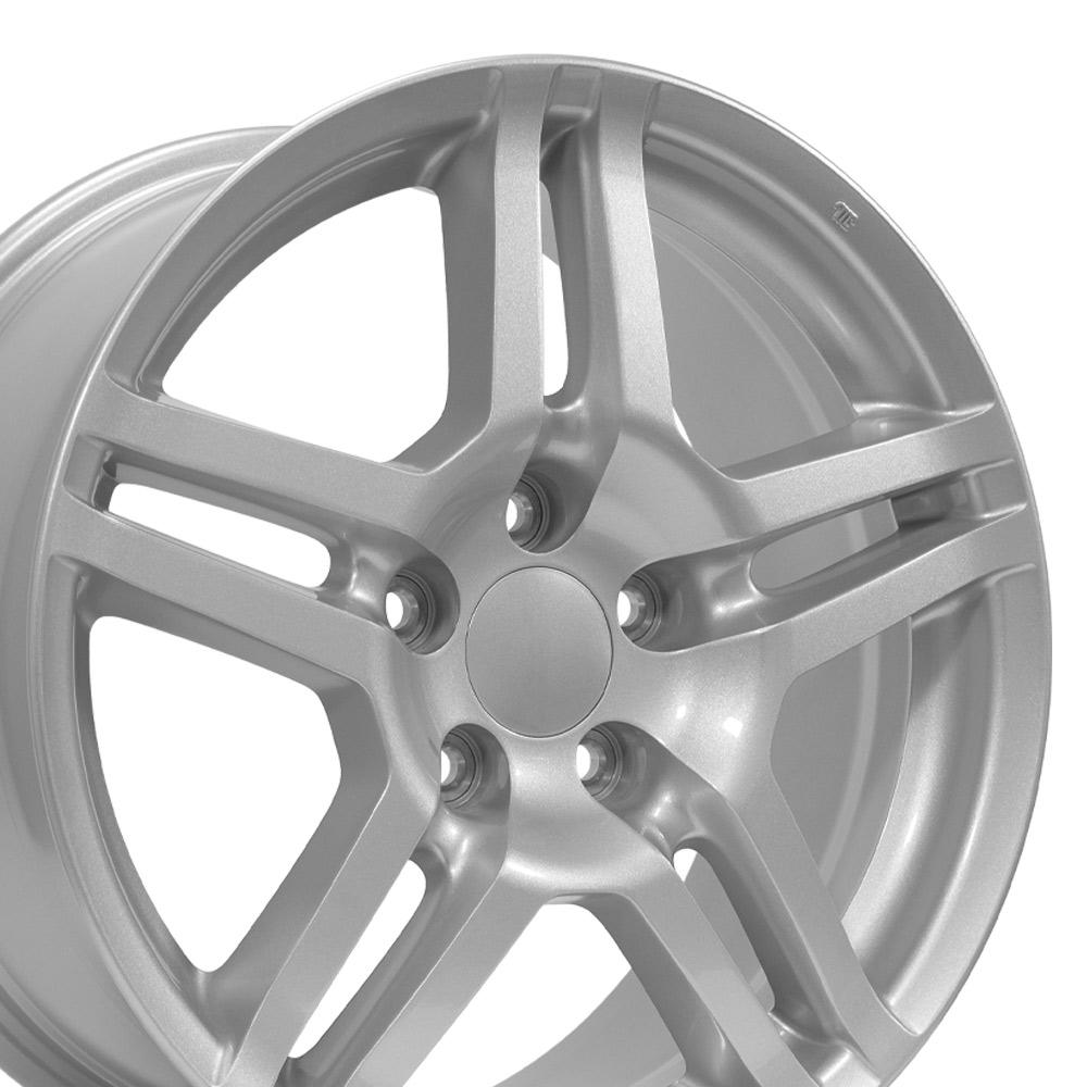 17" Replica Wheel AC04 Fits Acura TL Rim 17x8 Silver Wheel