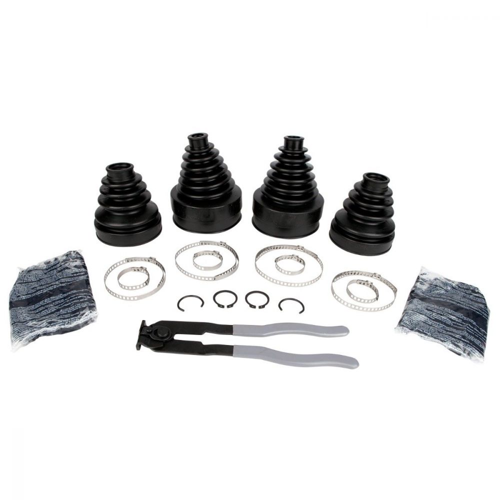 Outer and Inner Boot Kit for 07-09 FJ Cruiser and 03-09 4Runner With Crimp Pliers All Pro Off Road