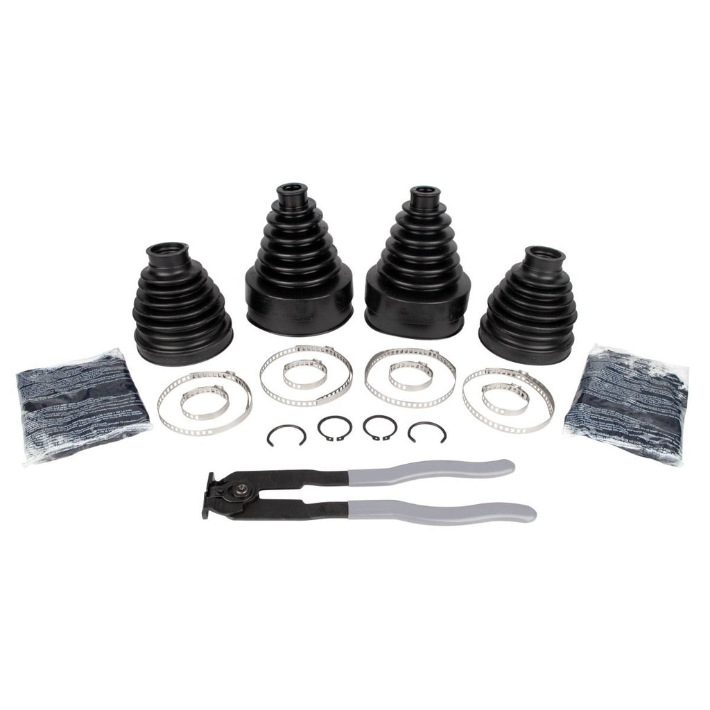 Outer and Inner Boot Kit for 10-14 FJ Cruiser and 10-18 4Runner With Crimp Pliers All Pro Off Road