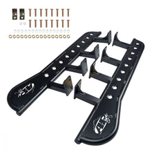 Load image into Gallery viewer, FJ Cruiser APEX Rock Sliders Black Powdercoat with Fill Plates 06-14 Toyota FJ Cruiser All Pro Off Road