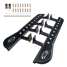 FJ Cruiser APEX Rock Sliders Black Powdercoat with Fill Plates 06-14 Toyota FJ Cruiser All Pro Off Road