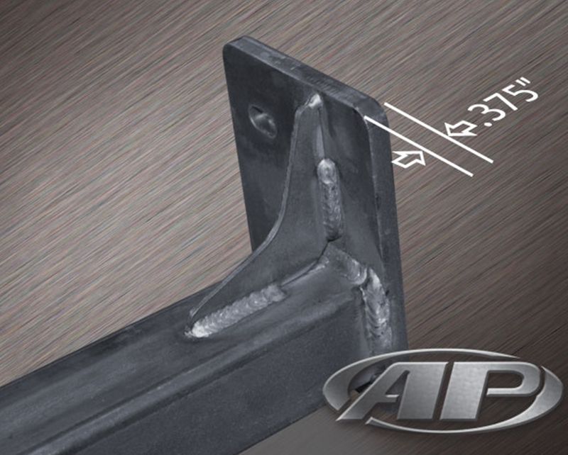 FJ Cruiser Rock Sliders 60.0 Inch Bare without Fill Plates 06-14 Toyota FJ Cruiser All Pro Off Road