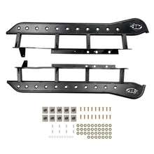 Cargar imagen en el visor de la galería, Tacoma APEX Rock Sliders Black Powdercoat with Fill Plates 05-Present Toyota Tacoma Access Cab Long Bed/Double Cab Short Bed All Pro Off Road