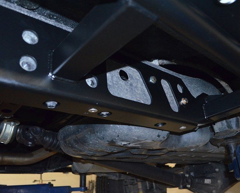Tacoma APEX Rock Sliders Black Powdercoat with Fill Plates 05-Present Toyota Tacoma Access Cab Long Bed/Double Cab Short Bed All Pro Off Road