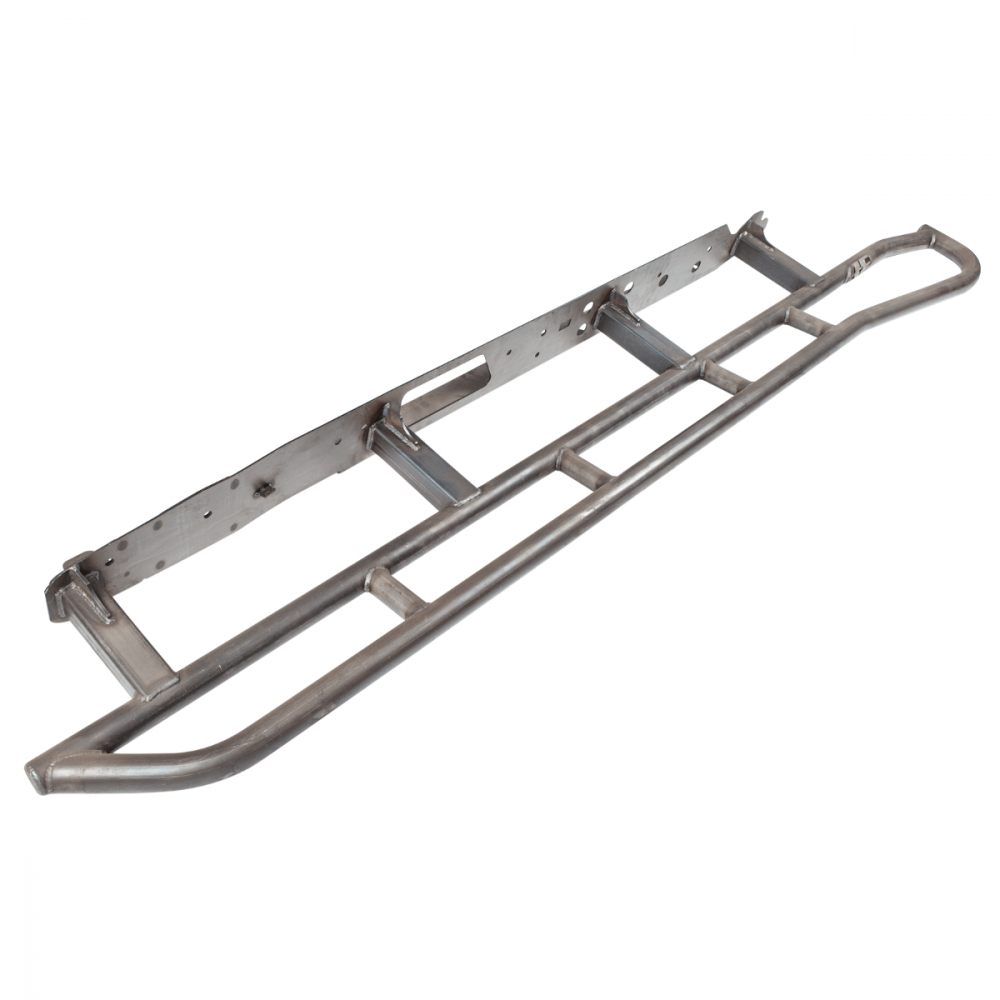 Tacoma Rock Sliders Bare without Fill Plates 05-Present Toyota Tacoma Double Cab Long Bed All Pro Off Road