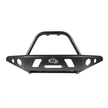 Cargar imagen en el visor de la galería, 95-04 Toyota Tacoma APEX Front Bumper with Center Hoop Black Powdercoat Steel All Pro Off Road