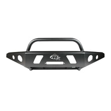 Cargar imagen en el visor de la galería, 95-04 Toyota Tacoma APEX Front Bumper with LED Hoop Black Powdercoat Steel All Pro Off Road