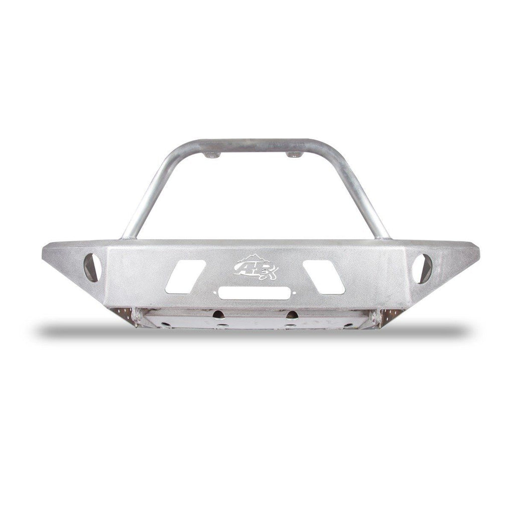 05-15 Toyota Tacoma APEX Bare Aluminum Front Bumper with Center Hoop All Pro Off Road